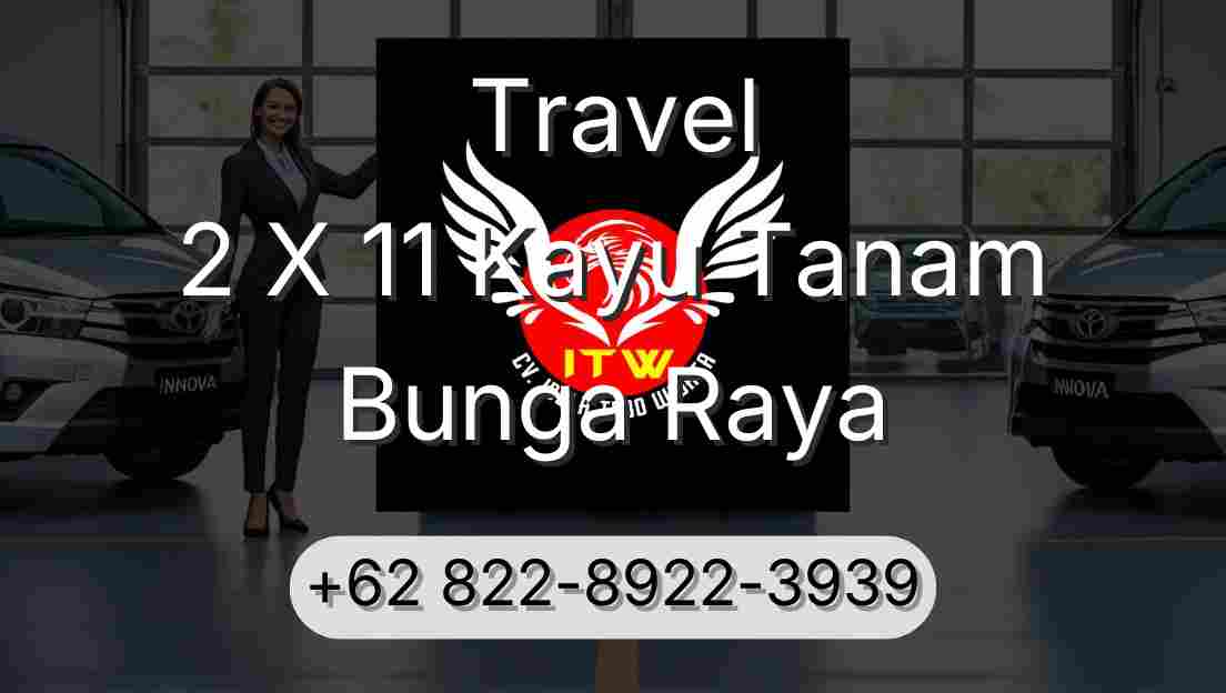 Travel 2 X 11 Kayu Tanam Bunga Raya