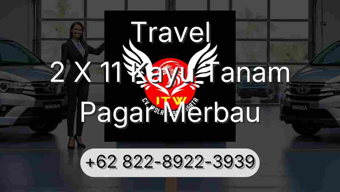 Travel 2 X 11 Kayu Tanam Pagar Merbau