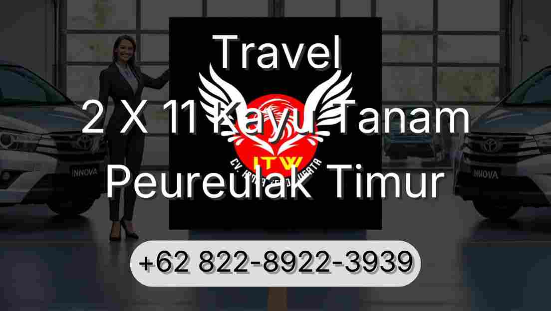 Travel 2 X 11 Kayu Tanam Peureulak Timur