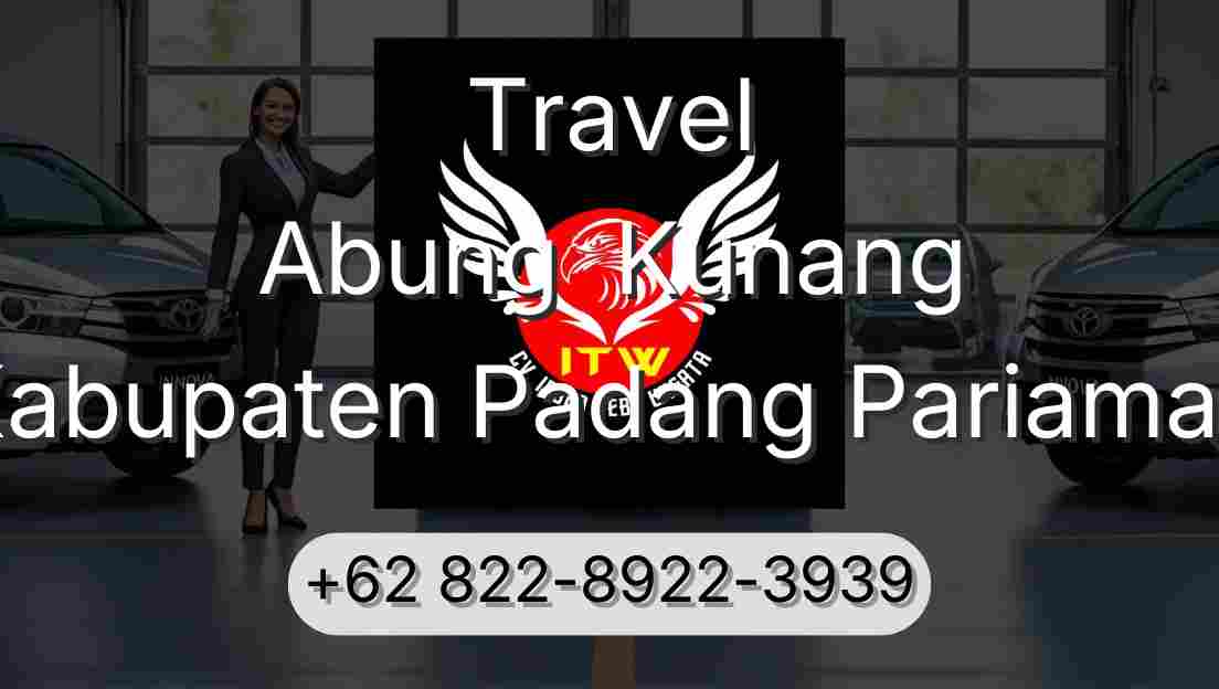 Travel Abung  Kunang Kabupaten Padang Pariaman