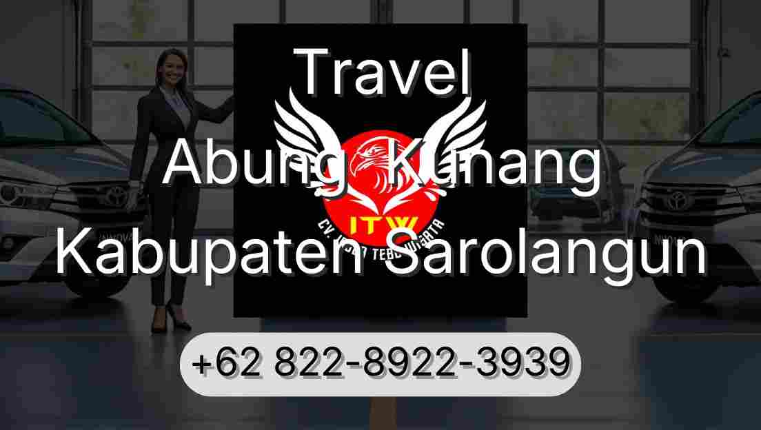 Travel Abung  Kunang Kabupaten Sarolangun