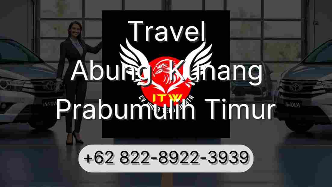 Travel Abung  Kunang Prabumulih Timur