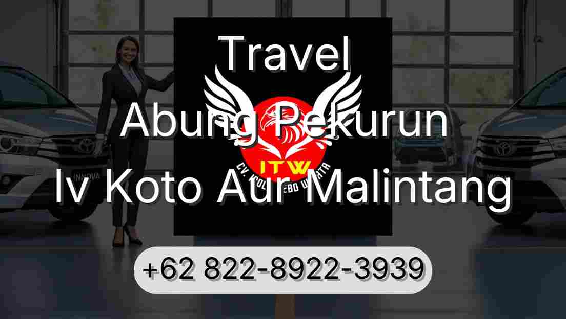 Travel Abung Pekurun Iv Koto Aur Malintang