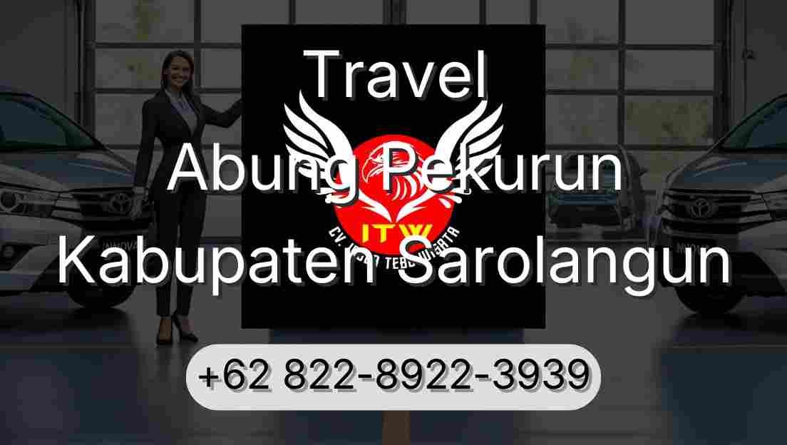Travel Abung Pekurun Kabupaten Sarolangun