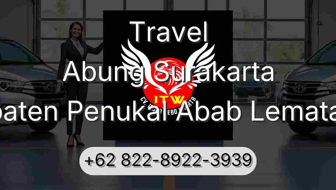 Travel Abung Surakarta Kabupaten Penukal Abab Lematang Ilir