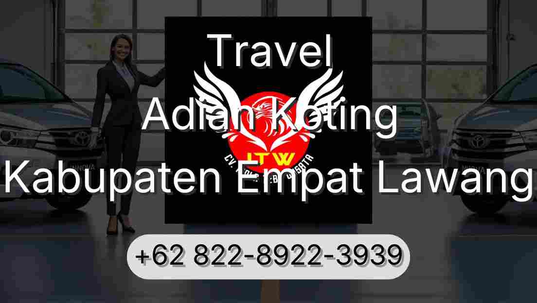 Travel Adian Koting Kabupaten Empat Lawang