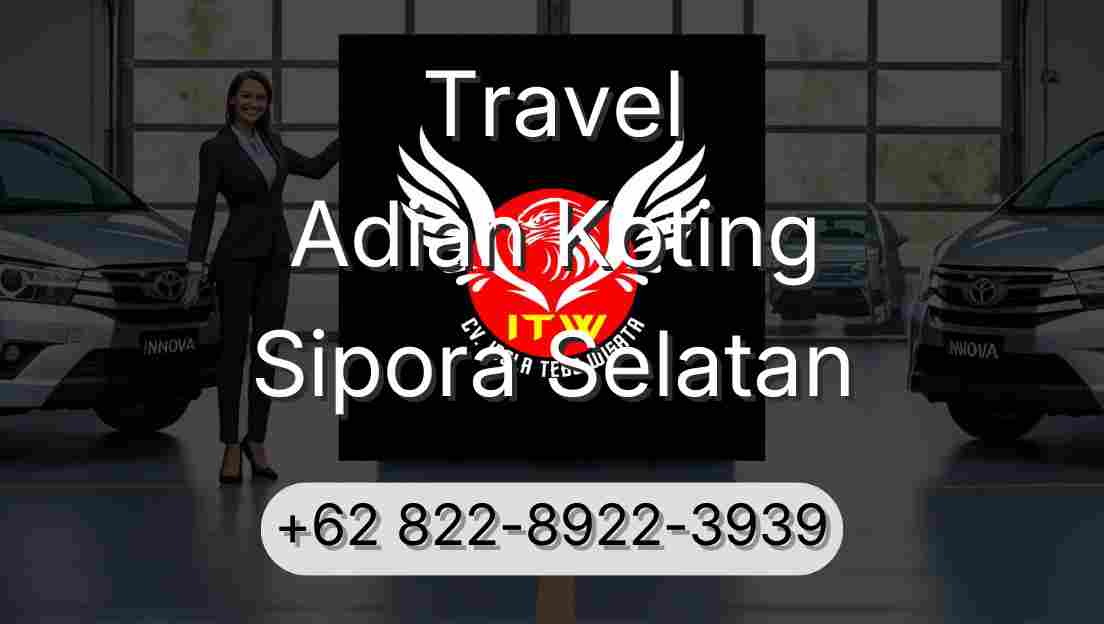 Travel Adian Koting Sipora Selatan
