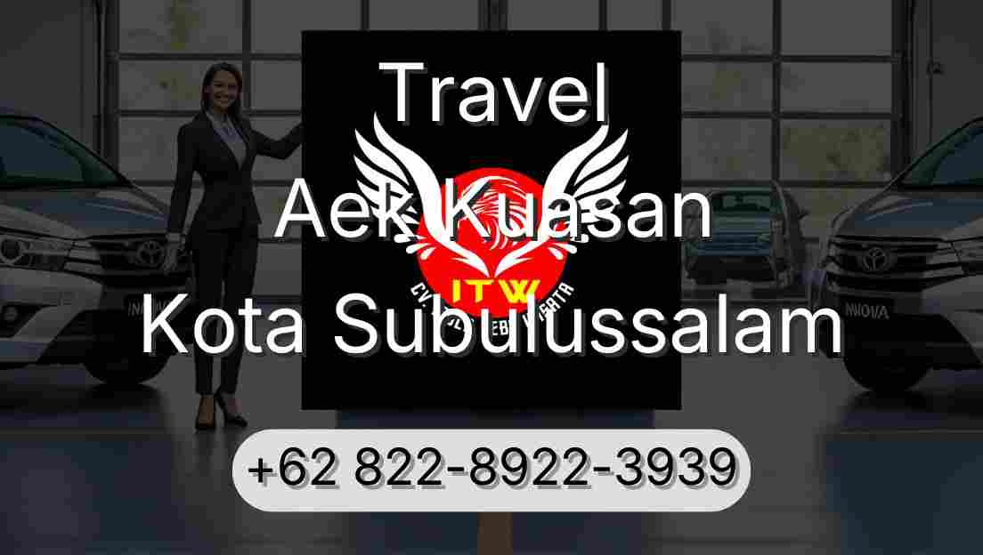 Travel Aek Kuasan Kota Subulussalam
