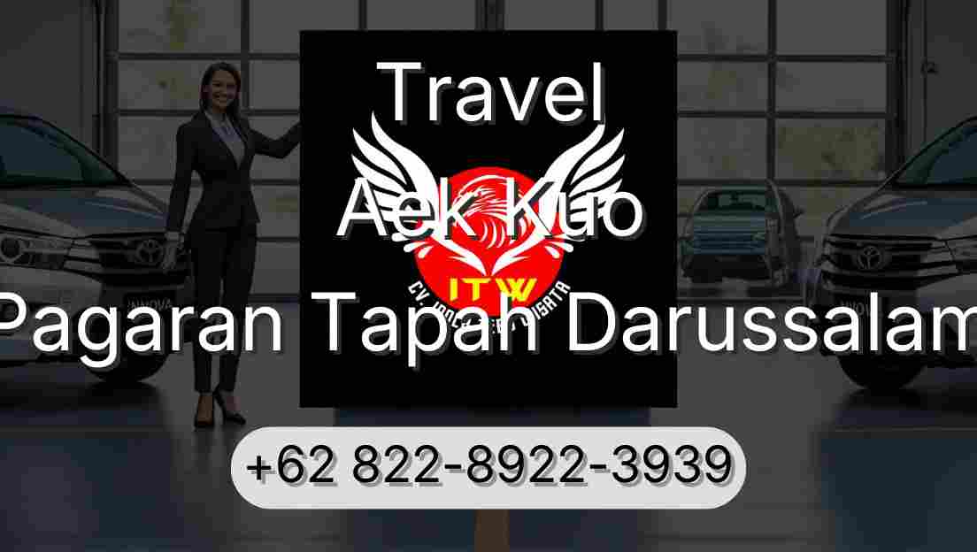 Travel Aek Kuo Pagaran Tapah Darussalam