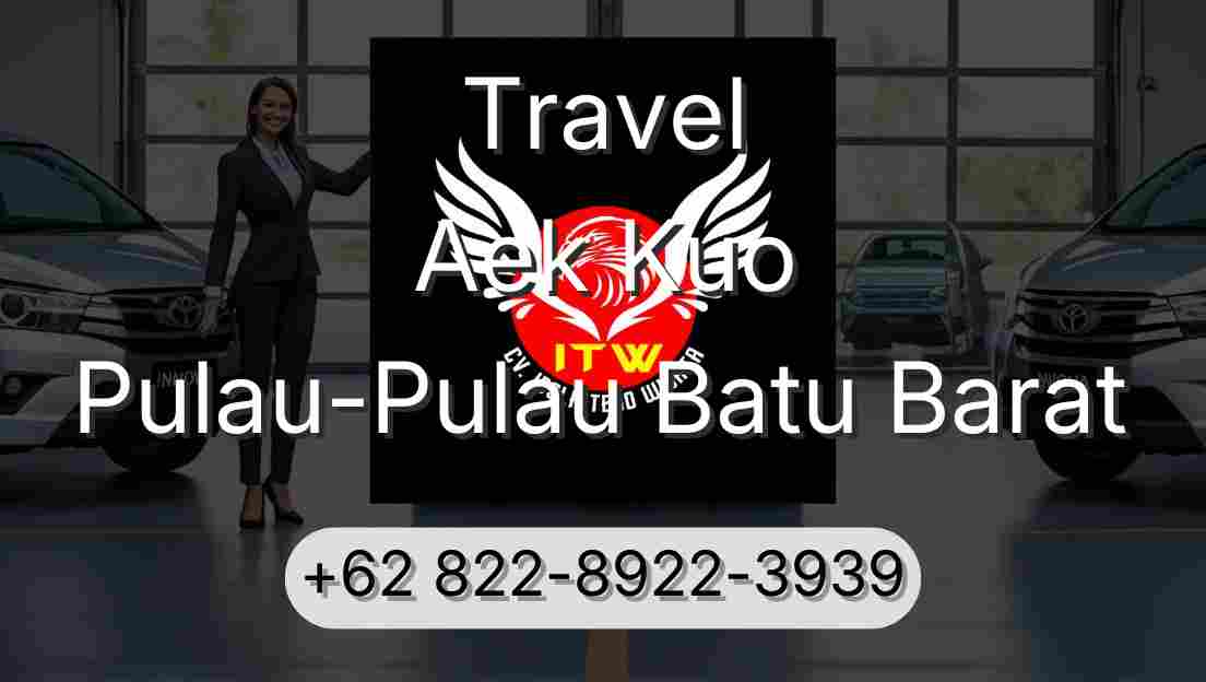 Travel Aek Kuo Pulau-Pulau Batu Barat