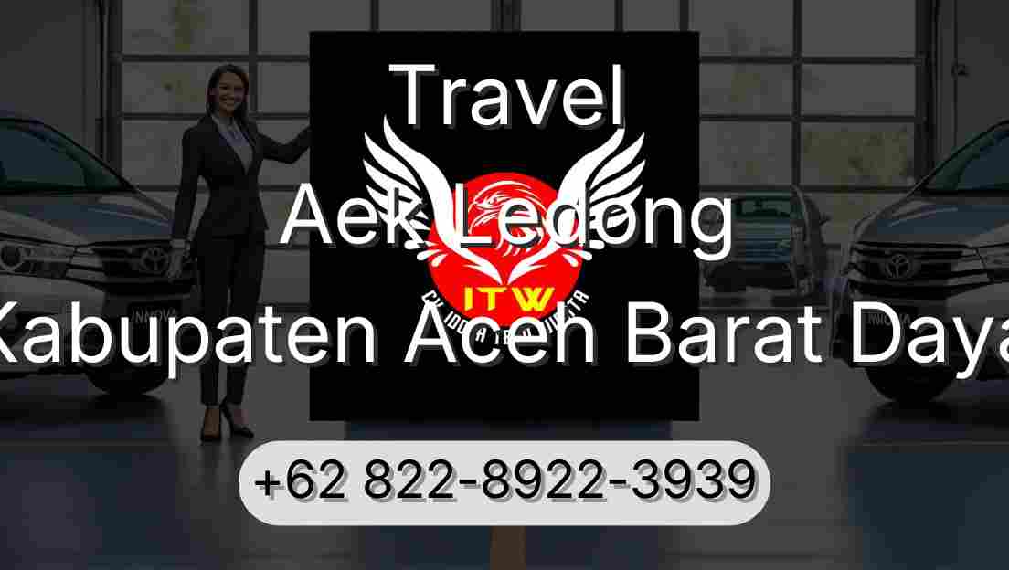 Travel Aek Ledong Kabupaten Aceh Barat Daya