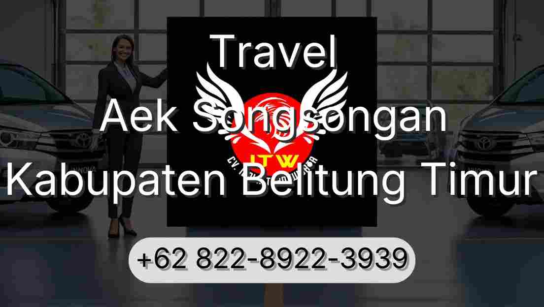 Travel Aek Songsongan Kabupaten Belitung Timur