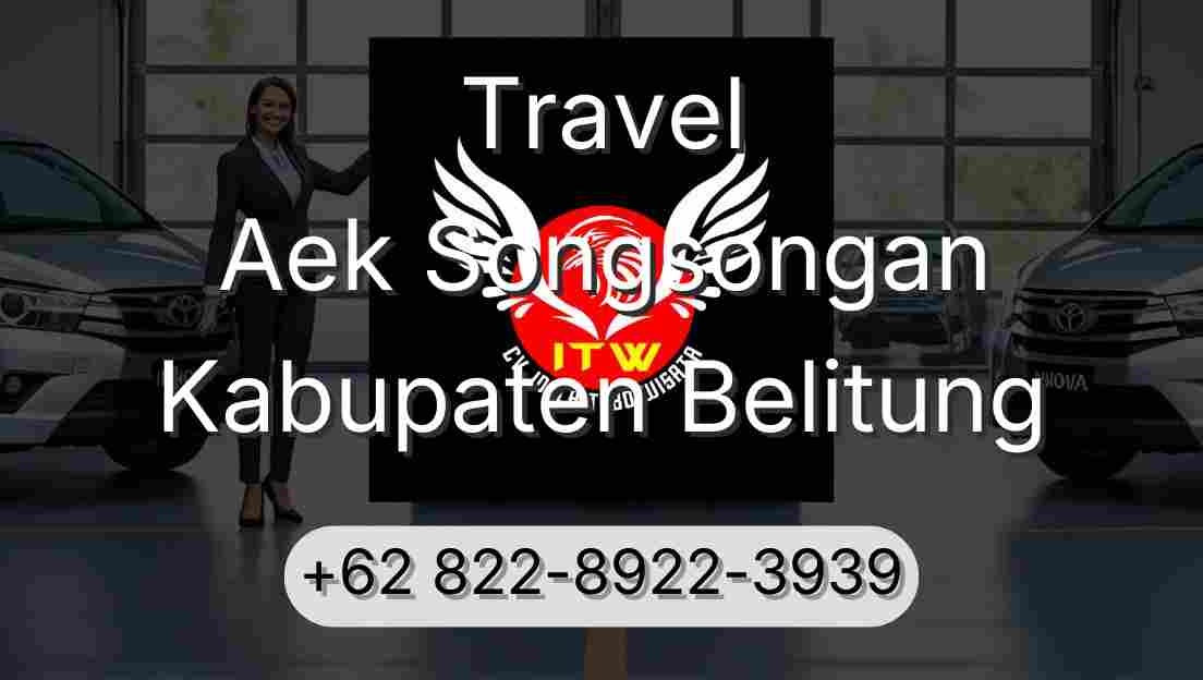 Travel Aek Songsongan Kabupaten Belitung