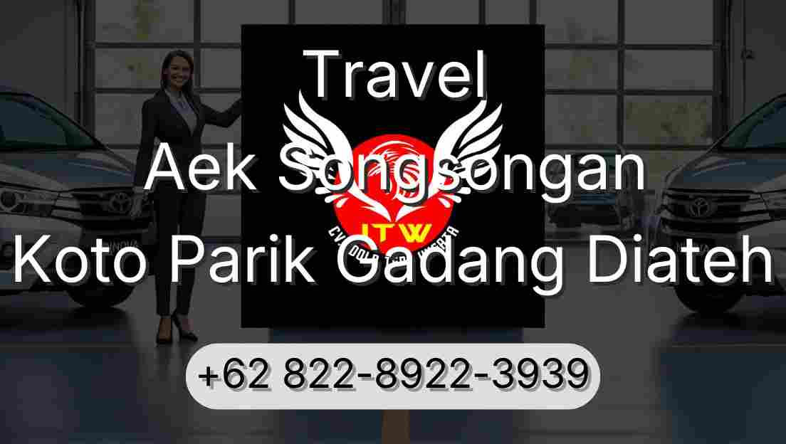 Travel Aek Songsongan Koto Parik Gadang Diateh