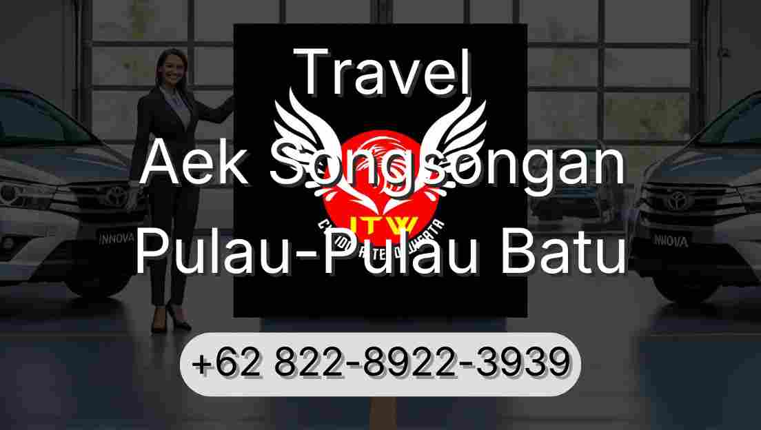 Travel Aek Songsongan Pulau-Pulau Batu