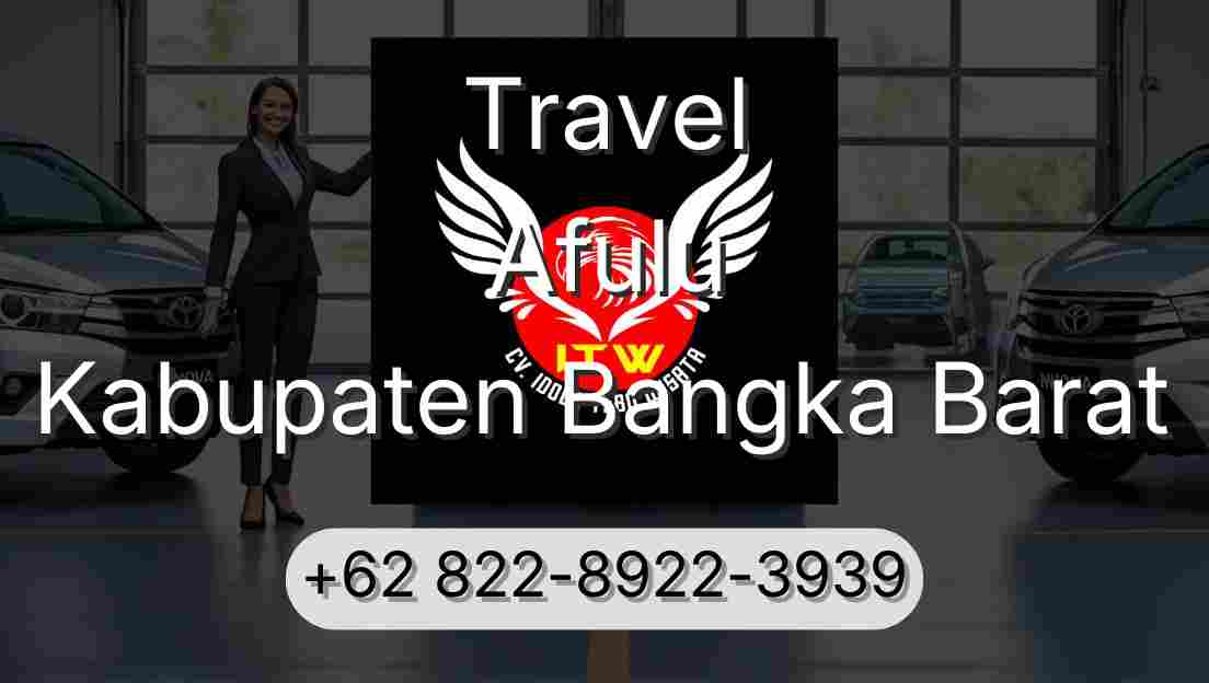 Travel Afulu Kabupaten Bangka Barat