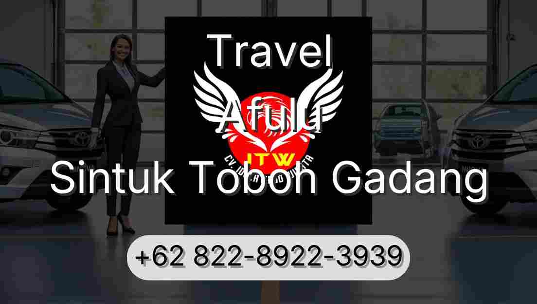 Travel Afulu Sintuk Toboh Gadang