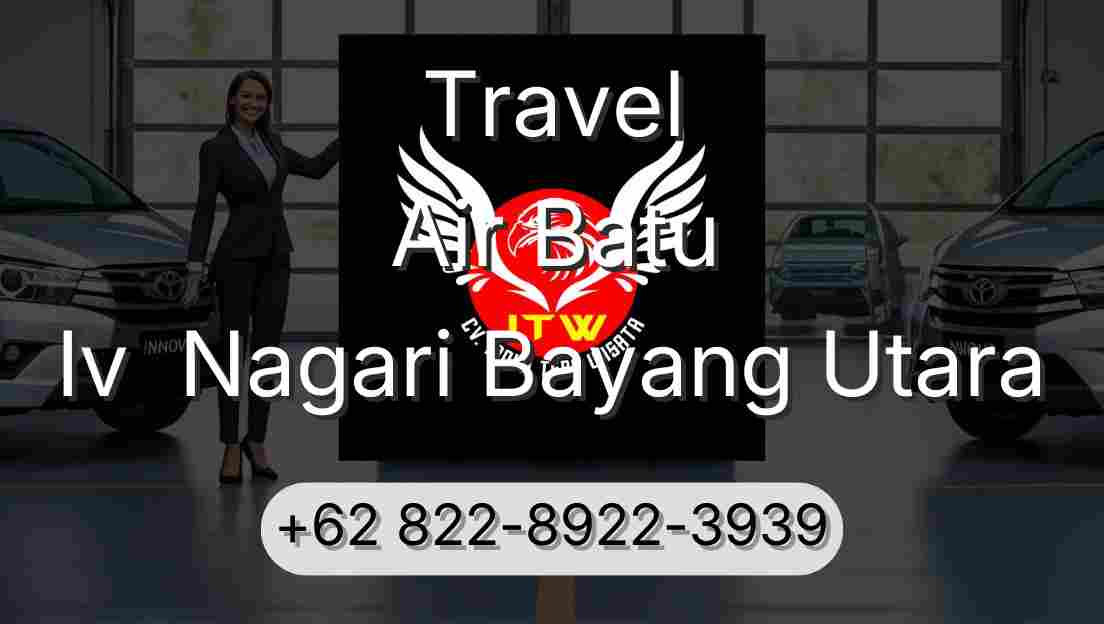 Travel Air Batu Iv  Nagari Bayang Utara