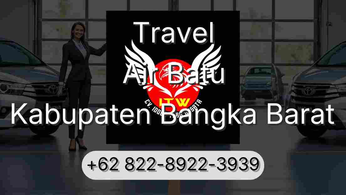 Travel Air Batu Kabupaten Bangka Barat