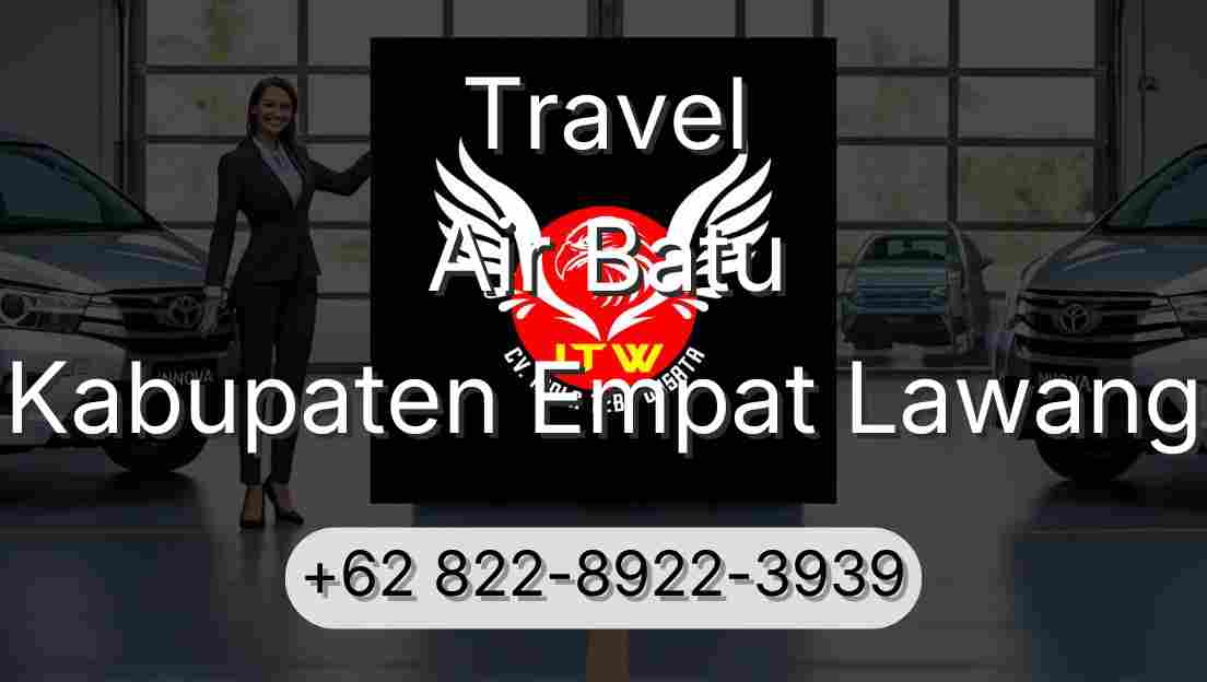 Travel Air Batu Kabupaten Empat Lawang