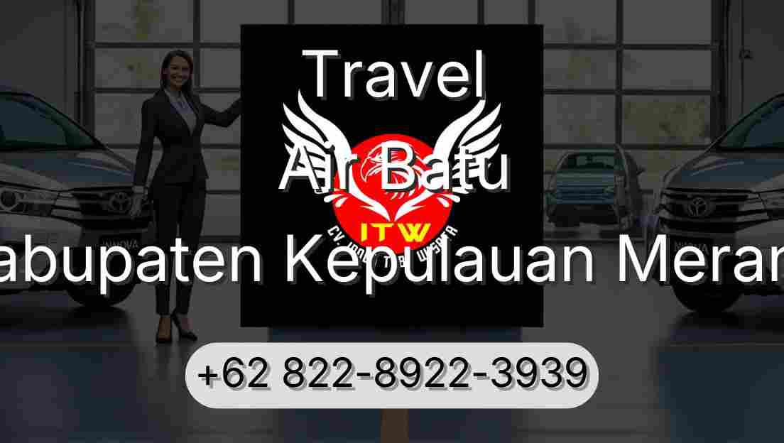 Travel Air Batu Kabupaten Kepulauan Meranti