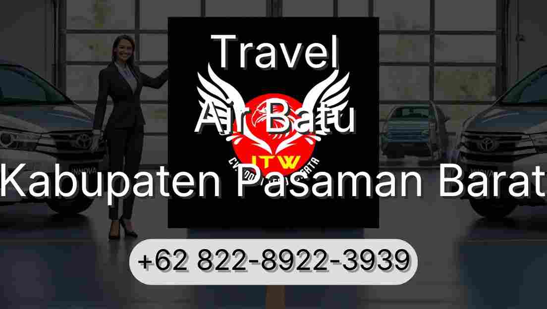 Travel Air Batu Kabupaten Pasaman Barat