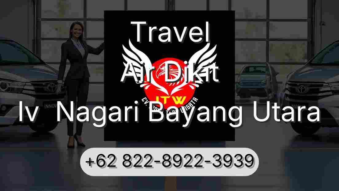 Travel Air Dikit Iv  Nagari Bayang Utara
