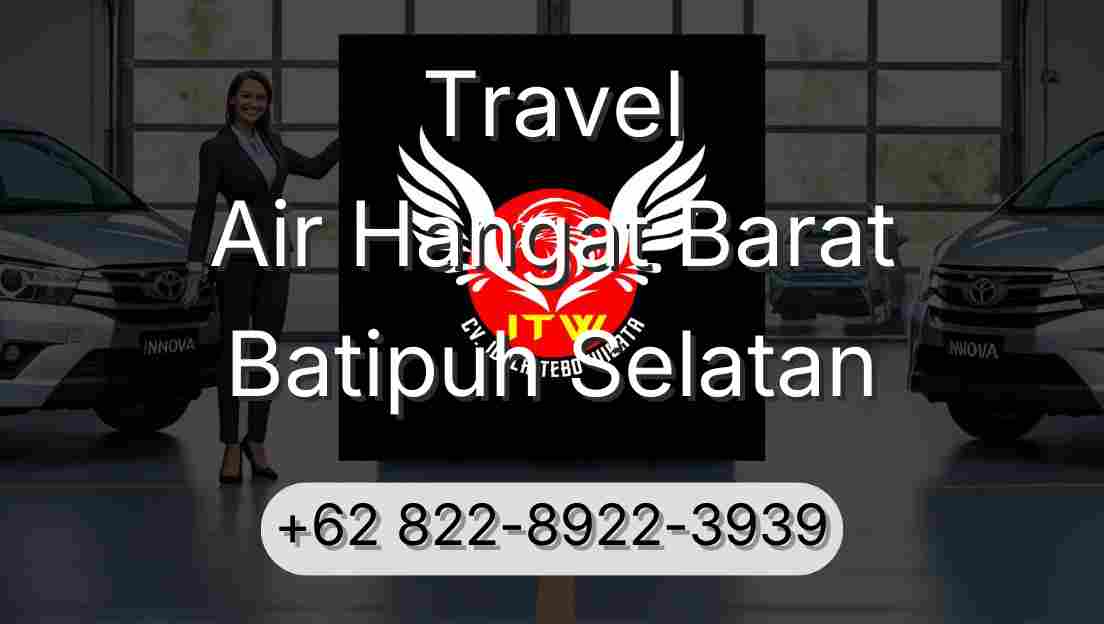 Travel Air Hangat Barat Batipuh Selatan