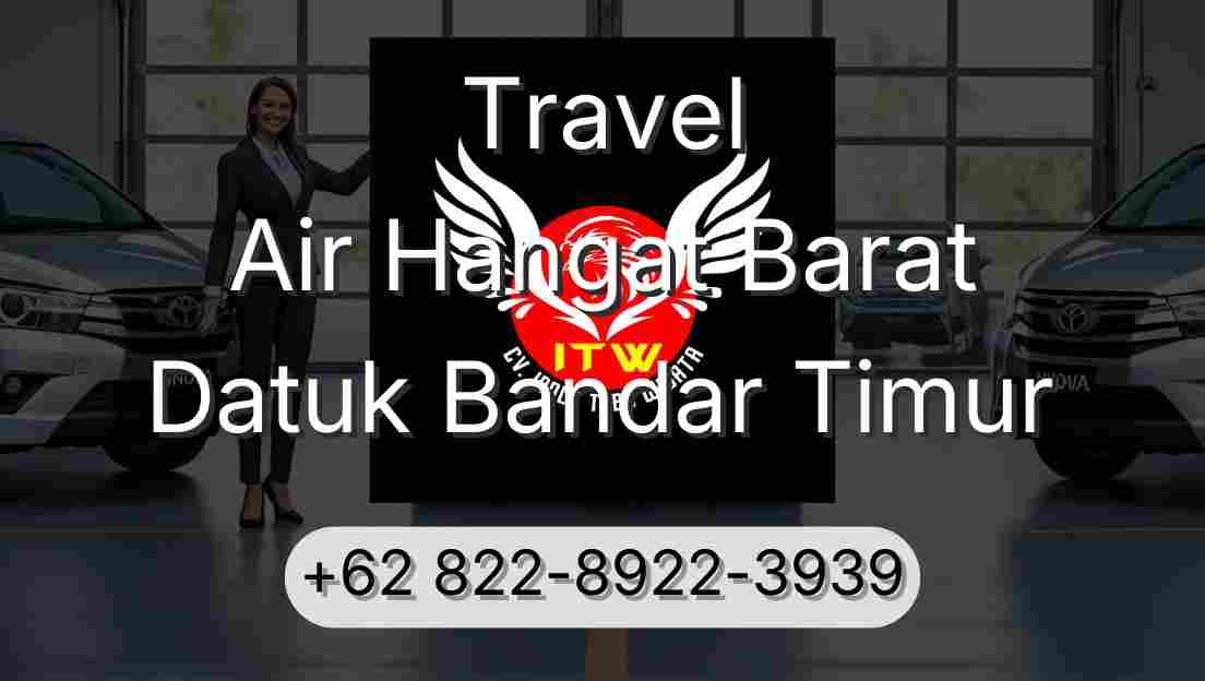 Travel Air Hangat Barat Datuk Bandar Timur
