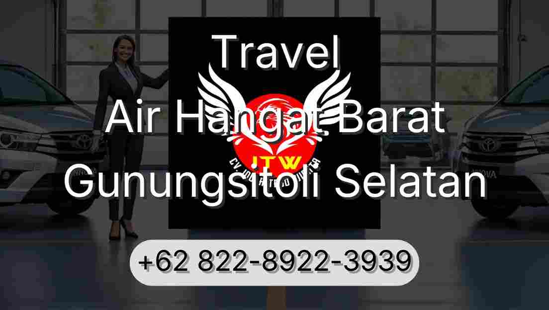 Travel Air Hangat Barat Gunungsitoli Selatan