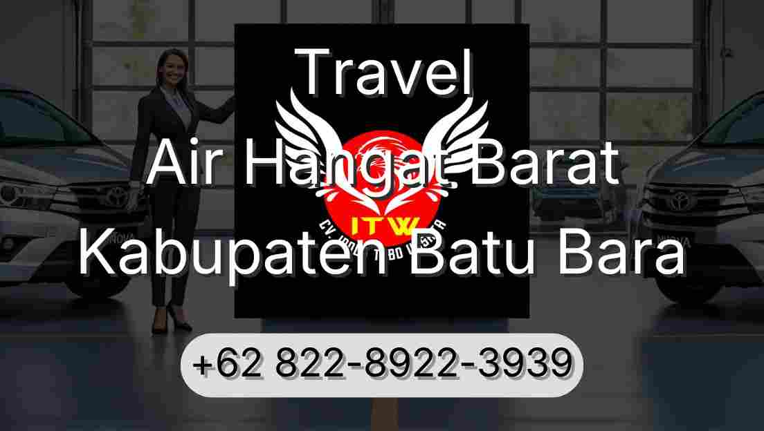 Travel Air Hangat Barat Kabupaten Batu Bara