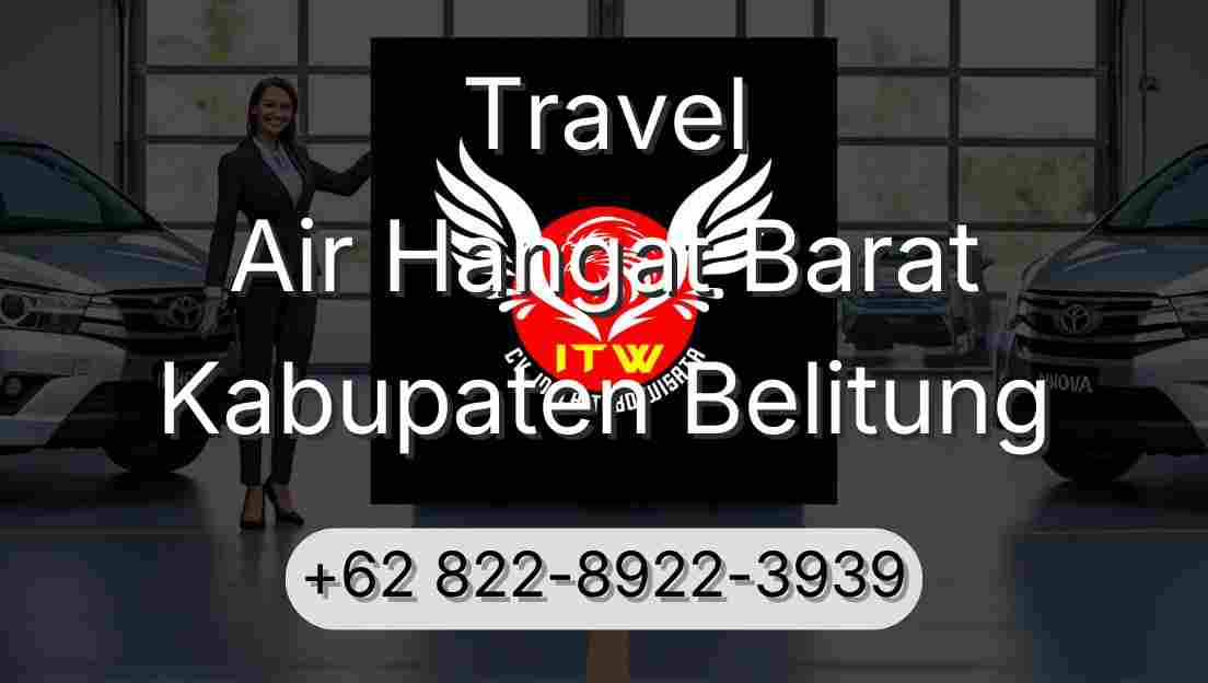 Travel Air Hangat Barat Kabupaten Belitung