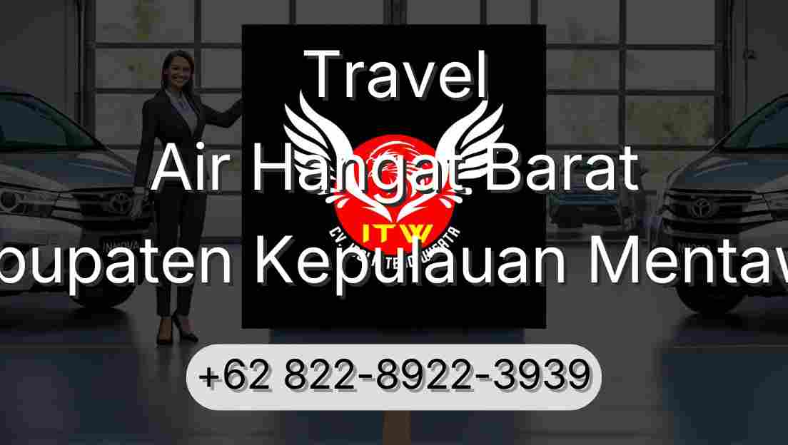 Travel Air Hangat Barat Kabupaten Kepulauan Mentawai