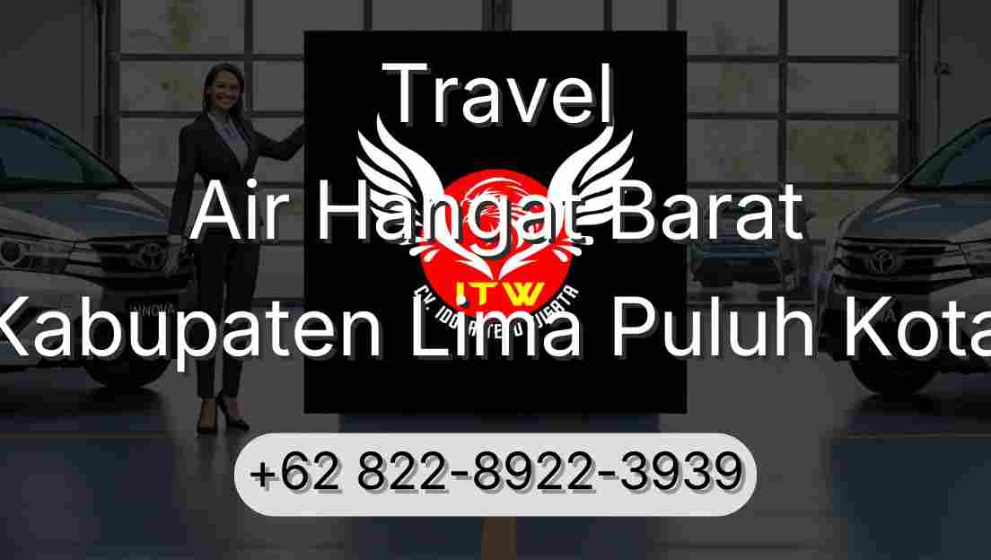 Travel Air Hangat Barat Kabupaten Lima Puluh Kota