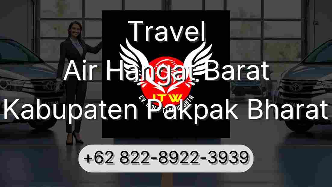 Travel Air Hangat Barat Kabupaten Pakpak Bharat