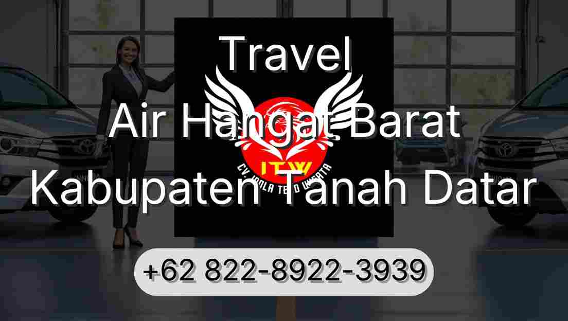 Travel Air Hangat Barat Kabupaten Tanah Datar