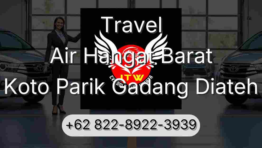 Travel Air Hangat Barat Koto Parik Gadang Diateh