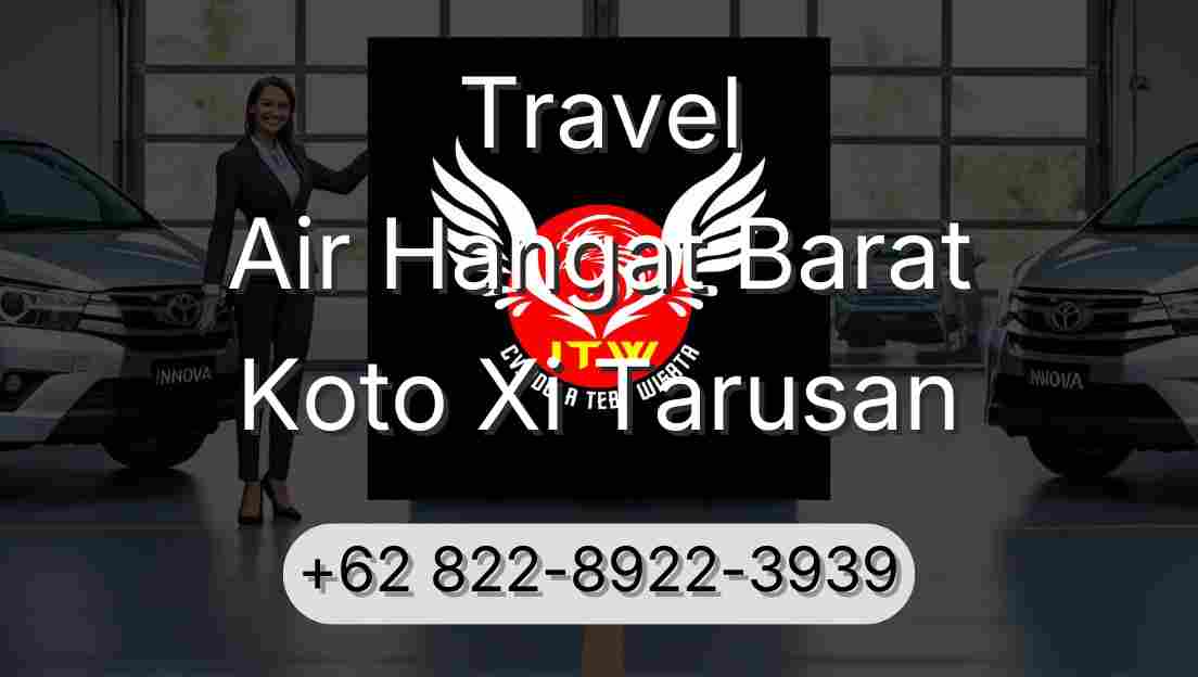 Travel Air Hangat Barat Koto Xi Tarusan