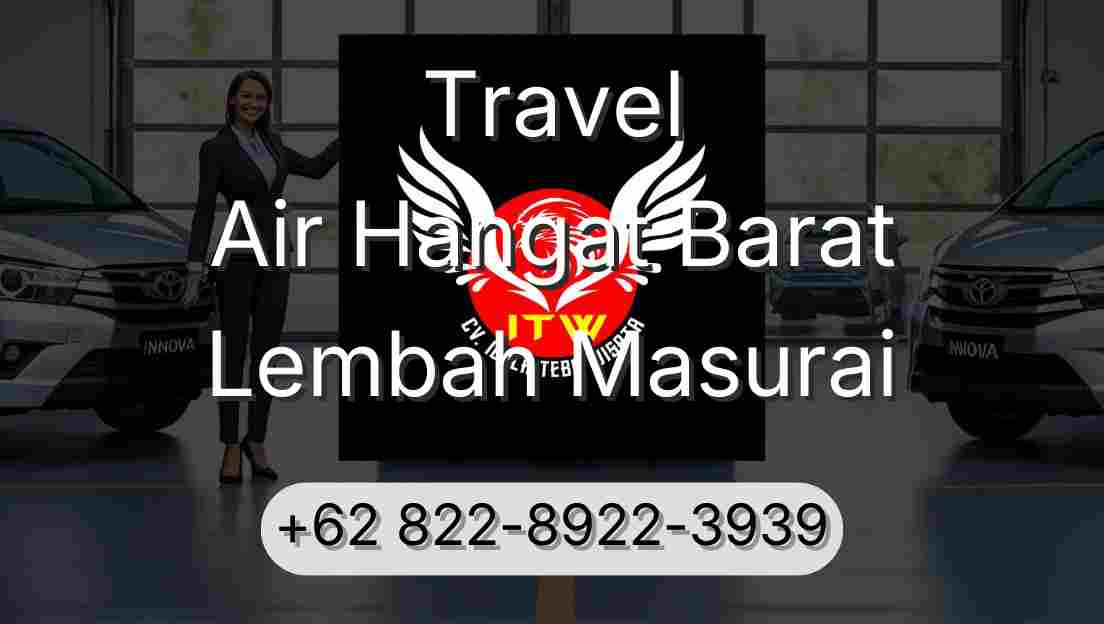 Travel Air Hangat Barat Lembah Masurai