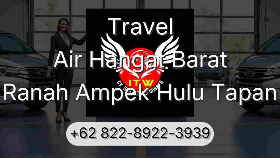 Travel Air Hangat Barat Ranah Ampek Hulu Tapan