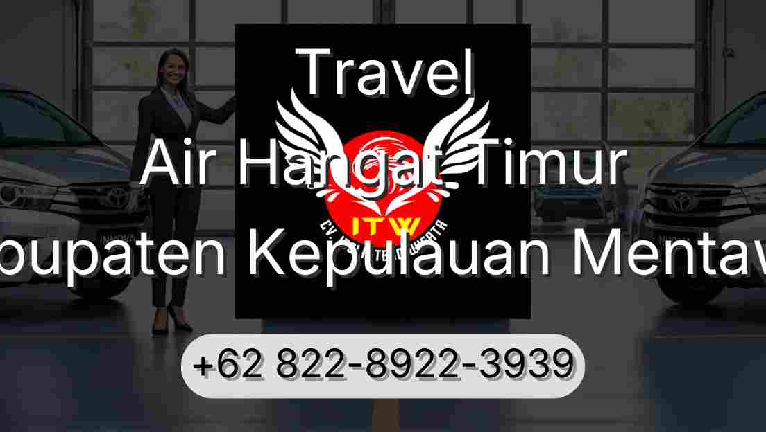 Travel Air Hangat Timur Kabupaten Kepulauan Mentawai