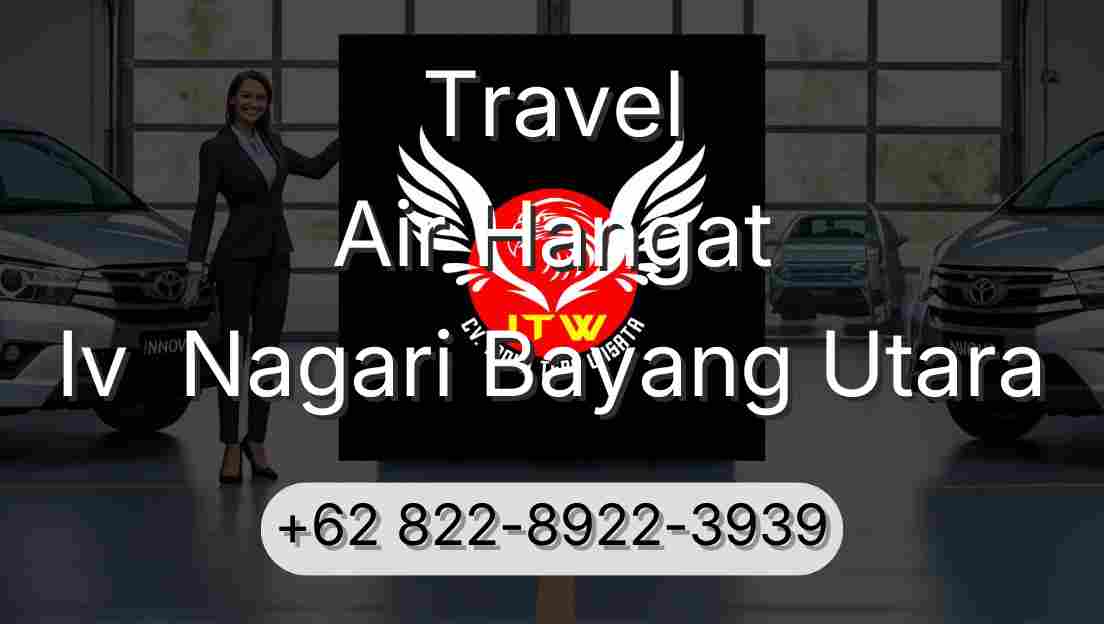 Travel Air Hangat Iv  Nagari Bayang Utara