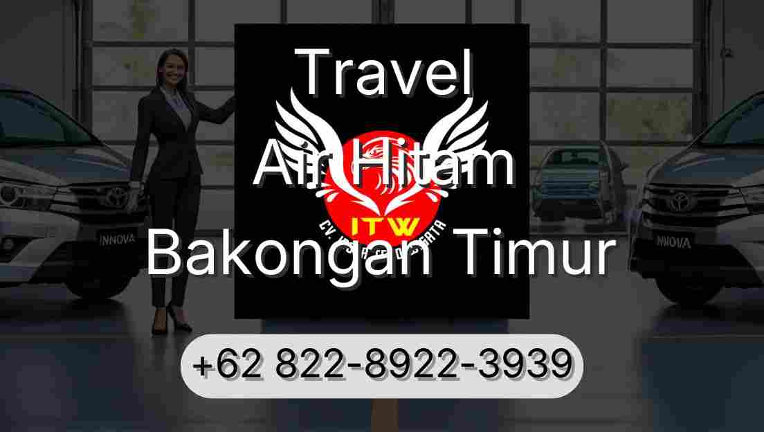 Travel Air Hitam Bakongan Timur