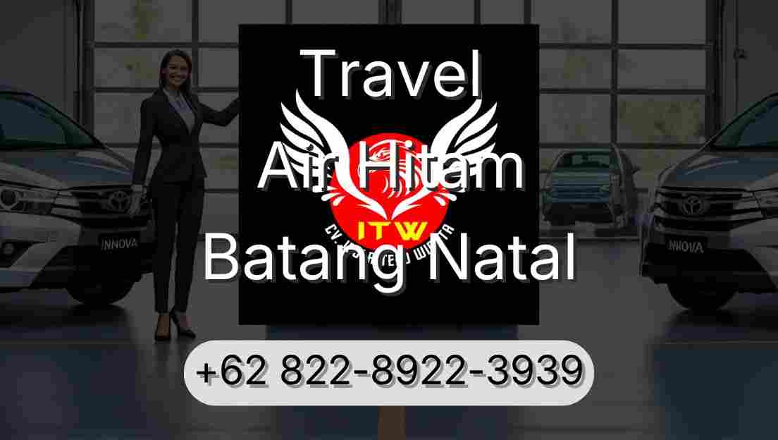 Travel Air Hitam Batang Natal