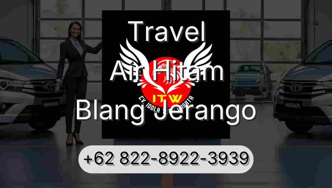 Travel Air Hitam Blang Jerango