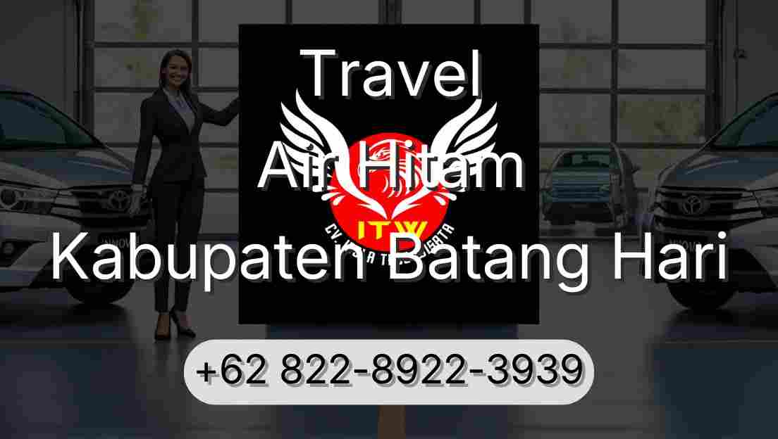 Travel Air Hitam Kabupaten Batang Hari