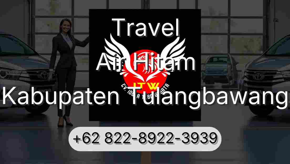 Travel Air Hitam Kabupaten Tulangbawang