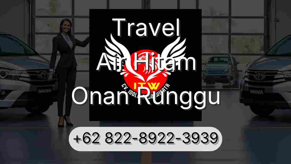 Travel Air Hitam Onan Runggu