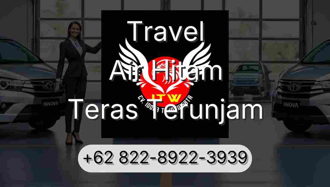 Travel Air Hitam Teras Terunjam