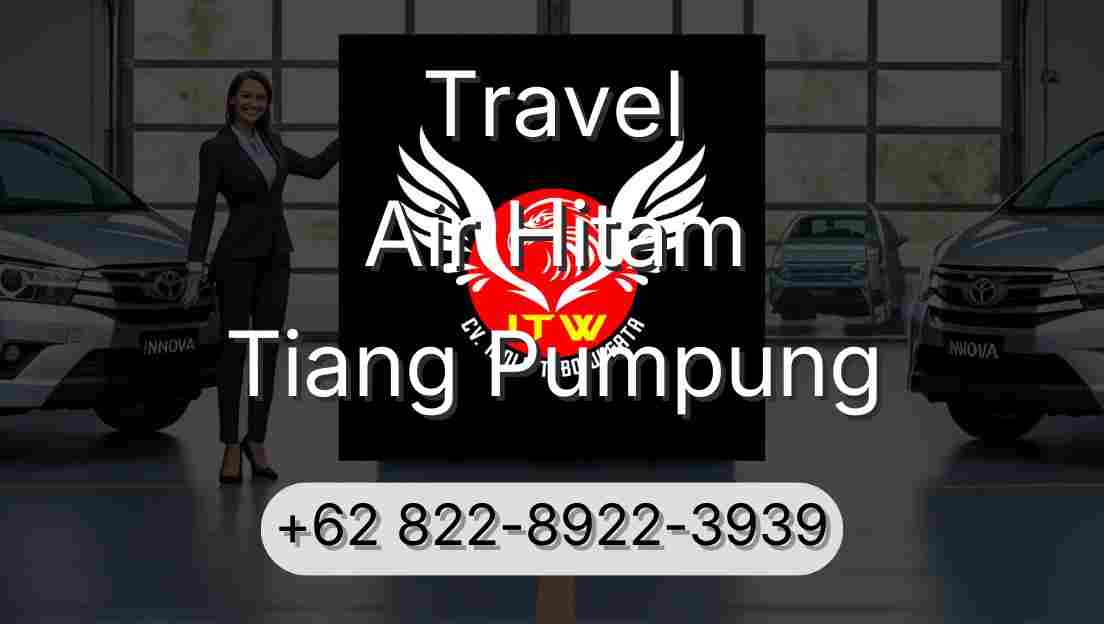 Travel Air Hitam Tiang Pumpung
